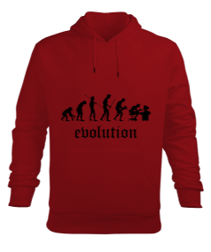 Bilgisayar Mizah Baskılı Erkek Kapüşonlu Hoodie Sweatshirt