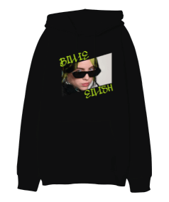 Billie Eilish Merch Oversize Unisex Kapüşonlu Sweatshirt