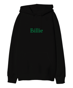 Billie Oversize Unisex Kapüşonlu Sweatshirt