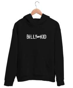 Billy The Kid - Vahşi Batı - Wild West Siyah Unisex Kapşonlu Sweatshirt