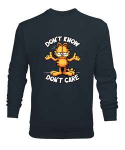 Bilmiyorum Umursamıyorum, Dont Care Füme Erkek Sweatshirt