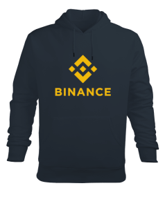 Binance v1 Fume Erkek Kapüşonlu Hoodie Sweatshirt