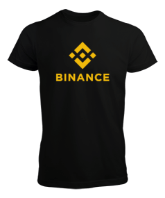 Binance v1T Black Erkek Tişört