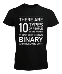 Binary Erkek Tişört