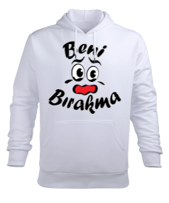 bırakma Erkek Kapüşonlu Hoodie Sweatshirt