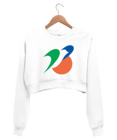 birdy 004 Kadın Crop Sweatshirt