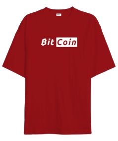 Bitcoin Kripto BTC v31 Oversize Unisex Tişört