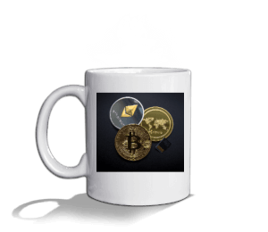 Bitcoin kupa Beyaz Kupa Bardak