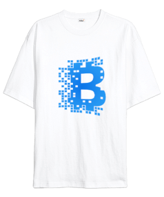 Bitcoin Oversize Unisex Tişört