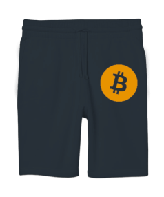 Bitcoin Unisex Sweatshirt Şort Regular Fit