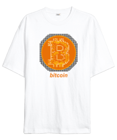 Bitcoin v2 Blauart Oversize Unisex Tişört