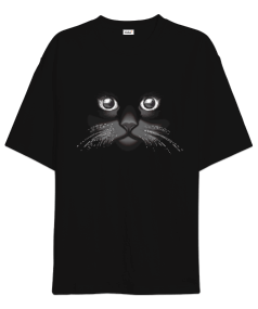 Black Cat Oversize Unisex Tişört