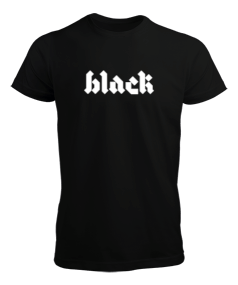 black Erkek Tişört
