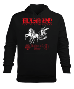 Blasphemy Erkek Kapüşonlu Hoodie Sweatshirt