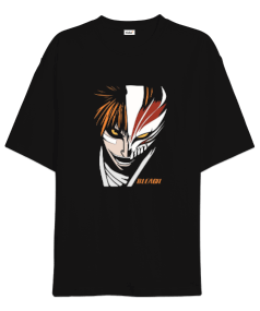 Bleach Anime Tasarım Baskılı Oversize Unisex Tişört