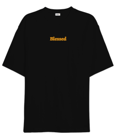 Blessed Oversize Unisex Tshirt Oversize Unisex Tişört