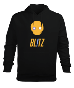 Blitzcrank 2 Erkek Kapüşonlu Hoodie Sweatshirt