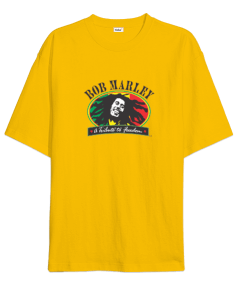 Bob Marley Müzik Oversize Unisex Tişört