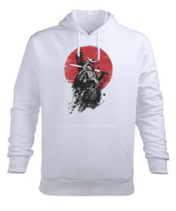 Boba Fett, samurai Beyaz Erkek Kapüşonlu Hoodie Sweatshirt