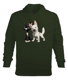 Bolt Sweatshirt Erkek Kapüşonlu Hoodie Sweatshirt