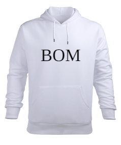 BOM Erkek Kapüşonlu Hoodie Sweatshirt