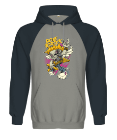 Bone Rock Orjinal Reglan Hoodie Unisex Sweatshirt