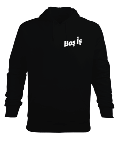 Boş İş Erkek Kapüşonlu Hoodie Sweatshirt