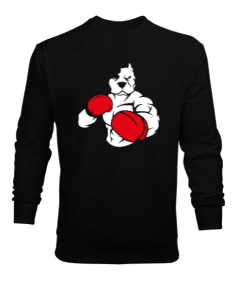 Boxing Dog Erkek Sweatshirt