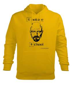 Breaking Bad Cooking School Sarı Erkek Kapüşonlu Hoodie Sweatshirt