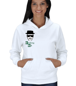 breaking bad sweatshirt Kadın Kapşonlu