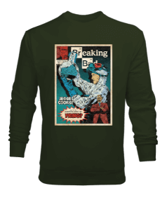 Breaking Bad Tasarım Baskılı Erkek Sweatshirt