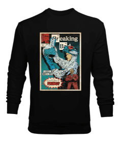 Breaking Bad Tasarım Baskılı Erkek Sweatshirt