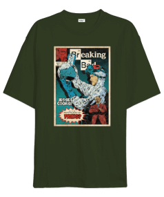 Breaking Bad Tasarım Baskılı Oversize Unisex Tişört