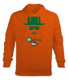 Breaking Bad-Turuncu Tişört Erkek Kapüşonlu Hoodie Sweatshirt