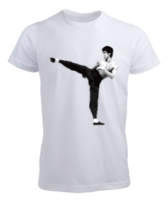 bruce lee baskılı erkek tişört Erkek Tişört