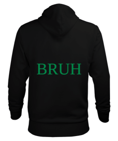 BRUH Erkek Kapüşonlu Hoodie Sweatshirt