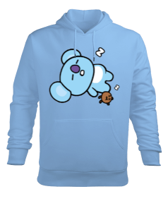 bt21 Erkek Kapüşonlu Hoodie Sweatshirt