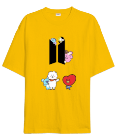 BT21 Oversize Unisex Tişört