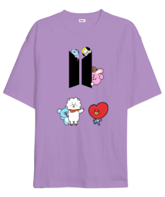 BT21 Oversize Unisex Tişört