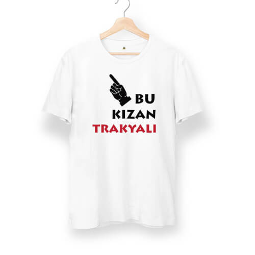 Bu Kızan Trakyalı Unisex Kısa Kol Tişört