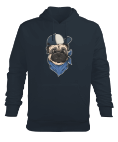 buldog tasarimli hoodies Erkek Kapüşonlu Hoodie Sweatshirt