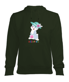 BUNNYGIRL Kadın Kapşonlu Hoodie Sweatshirt