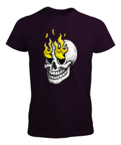 Burning Skull Erkek Tişört