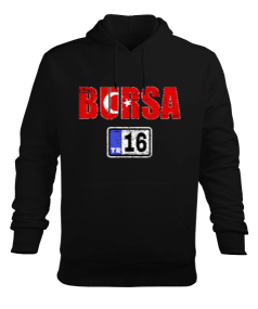 bursa şehir,Türkiye,Türkiye bayrağı. Erkek Kapüşonlu Hoodie Sweatshirt