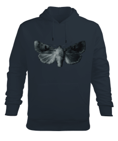 butterfly Erkek Kapüşonlu Hoodie Sweatshirt