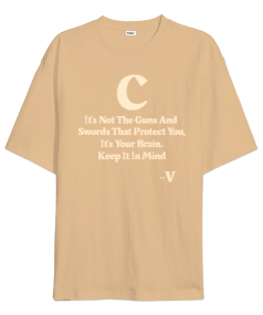 C-V Oversize Unisex Tişört