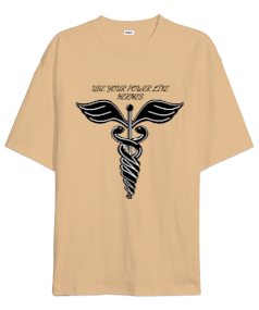 Caduceus Oversize Unisex Tişört