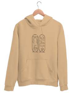 Caesar Manahos Ligo Camel Unisex Kapşonlu Sweatshirt