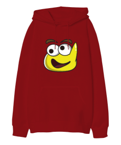 Çak bi beşlik Oversize Unisex Kapüşonlu Sweatshirt