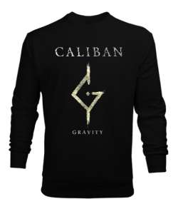 Caliban Siyah Erkek Sweatshirt